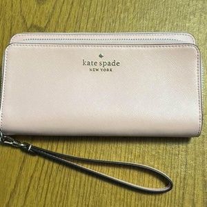 Pink Kate Spade Wristlet